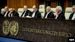 Заседание Международного суда ООН в Гааге. Иллюстрационное фото