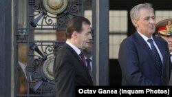 Premierul Ludovic Orban și ministrul de Interne Marcel Vela