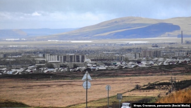 Город Черногорск в Хакасии