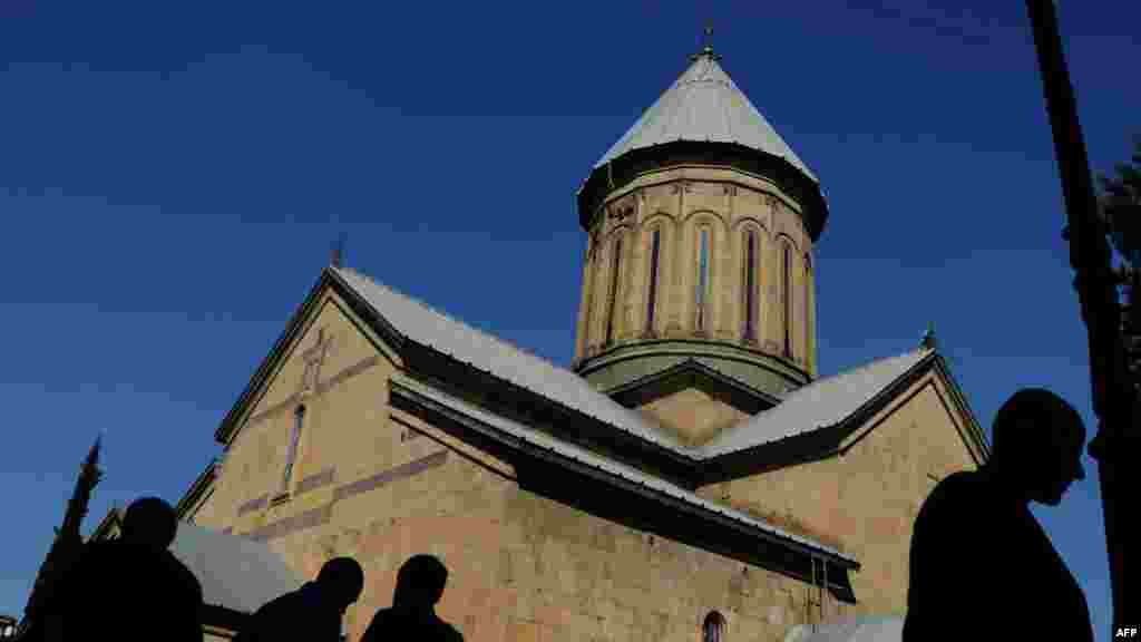 The ancient Sioni Cathedral, which dates to the 12th century.