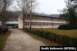 The school -- now named after the Bosnian Serb writer and politician Petar Kocic -- was used as a military barracks by Bosnian Serb forces.