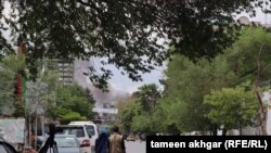 تصویر از انفجار در شهر نو کابل