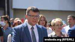 Асуджаны за карупцыю колішні дырэктар Горадзенскага мясакамбінату Алег Іваноў. Архіўнае фота