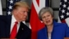 Trump: U.S., Britain 'Determined' To Prevent Iran From Developing Nuclear Weapons