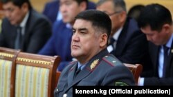 Курсан Асановтың Қырғызстан ішкі істер министрінің орынбасары қызметін атқарып жүрген шағы. 