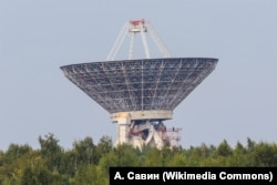 Антенна дальней космической связи в Медвежьих озерах, Подмосковье