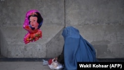 یک زن افغان