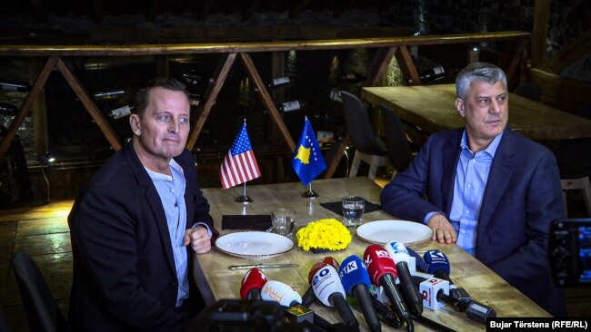 Ambasadori Grenell dhe presidenti Thaçi