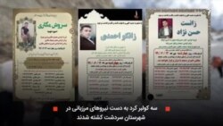 کشته شدن ۳ کولبر و ۱۱ اسب توسط نیروهای مرزبانی در سردشت