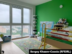 Aleksei's bedroom in Moscow