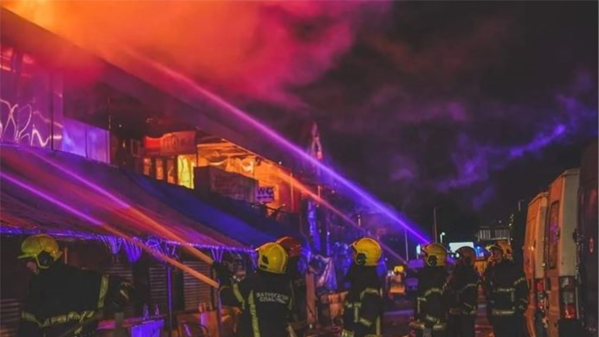 Požar u kineskom tržnom centru u Beogradu pod kontrolom - Vimarsana News