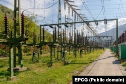 Dio mreže Elektroprivrede Crne Gore