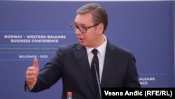 Претседателот на Србија, Александар Вучиќ