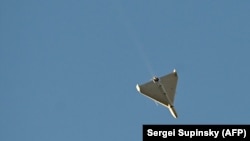 Іранський дрон «Шахед», який Росія використовує для ударів по Україні (архівне фото)