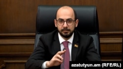 Artur Hovannisian, a member of the ruling Civil Contract faction in the Armenian parliament 