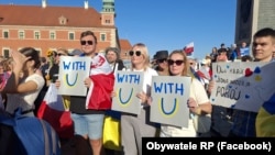 Акція «Не будь байдужим» проти нападів на українців у Варшаві, Польща, 9 серпня 2026 року
