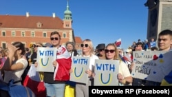 Акція «Не будь байдужим» проти нападів на українців у Варшаві, Польща, 9 серпня 2026 року