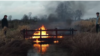 Арт-группа "Явь" опубликовала видео ко Дню народного единства. На нем горит мост