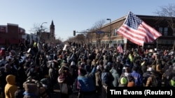 САД - Протест во Минеаполис, 24 јануари 2026 година.