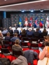 Ceremonia e nënshkrimit të marrëveshjes EFTA-Kosovë në Davos, Zvicër.