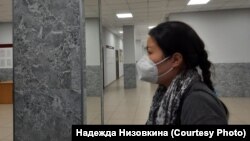 Елена Целовальникова, арестованная на 10 суток после задержания на антивоенном пикете в Улан-Удэ