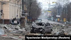 Украина. Последици од бомбардирањето на Харков