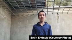 Ерсин Еркинулы в изоляторе временного содержания в Украине, 2021 год