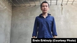 Ersin Erkinuly is an ethnic Kazakh from Xinjiang who fled China out of fear that he would be put into a "reeducation camp."
