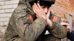 Российский солдат, взятый в плен в Украине