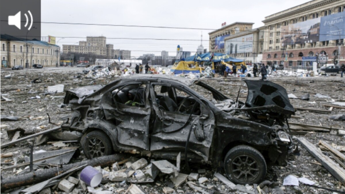 Фото харькова после бомбежки