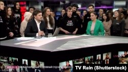 Ultima transmisiune live a TV Rain din Moscova, la scurt timp după lansarea invaziei rusești în Ucraina.