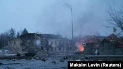 Последствия обстрелов российскими войсками городов Украины