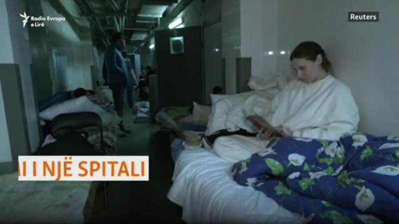 Jeta nis në bodrum të spitalit mes bombardimeve në Kiev
