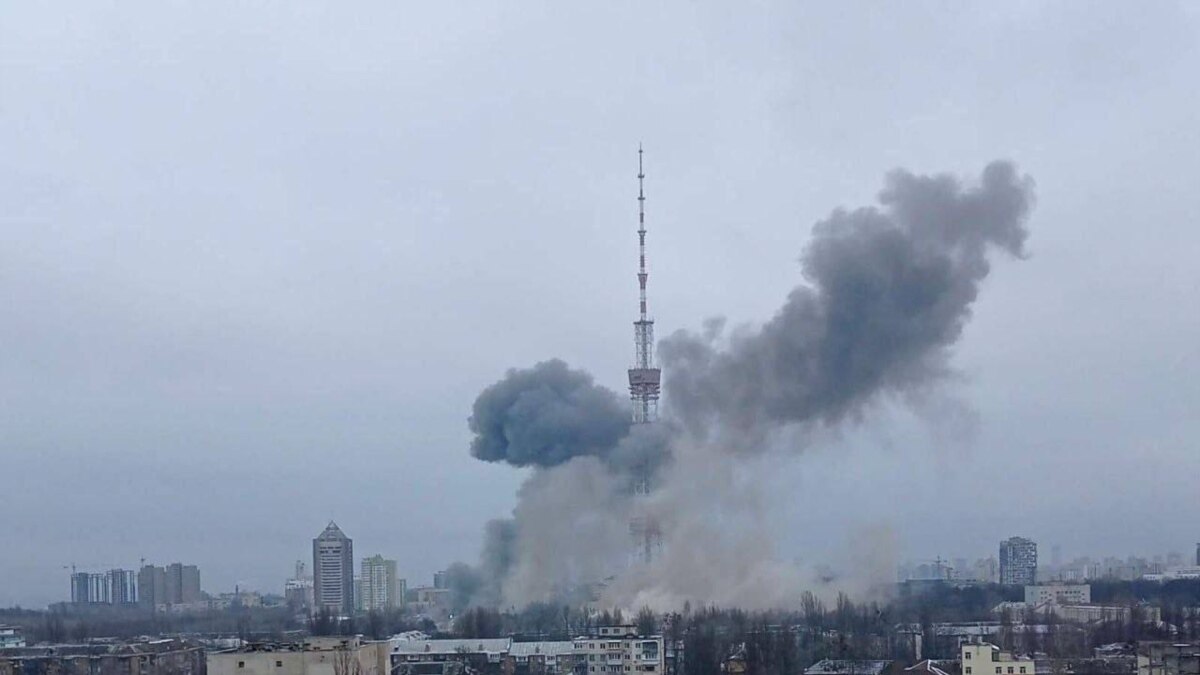 Россия обстреляла киев