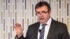The dismissals, announced by Minister of Technology and Industry Laszlo Palkovics (pictured), followed harsh criticism of the meteorological service in Hungary's government-aligned media. (file photo)