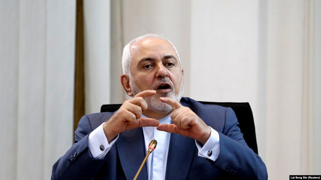 وزیر خارجه ایران می‌گوید که ما به دنبال تنش و جنگ نیستیم. 