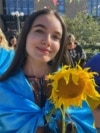 Khrystyna Hevchuk is a Ukrainian refugee in Sweden. Refugee Hope