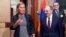 Belgium - EU foreign policy chief Federica Mogherini and Armenian Foreign Minister Zohrab Mnatsakanian arrive for a meeting of the EU-Armenia Partnership Council in Brussels, 21 June 2018.