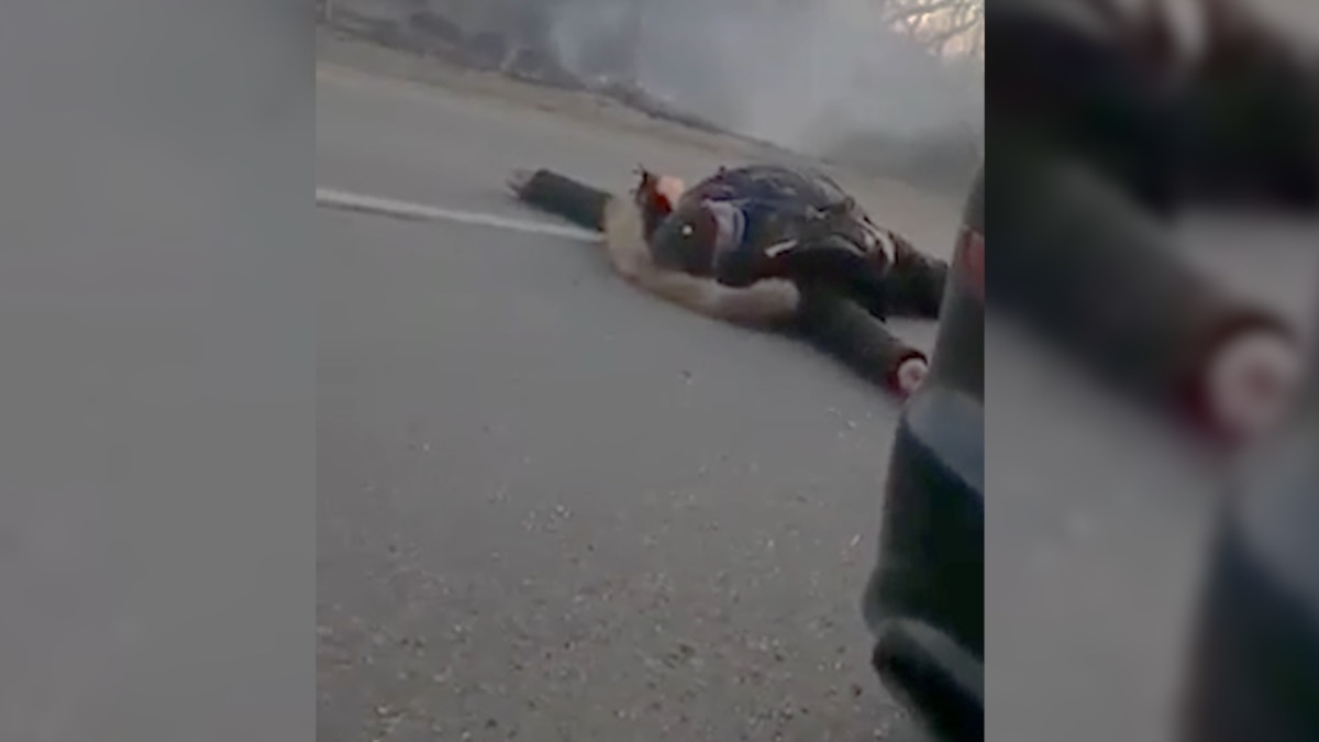 Dad, Please Don't Die!': Harrowing Video Captures Deadly Russian Attack On  Ukrainian Father And Son