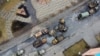 Знищена російська військова техніка в селищі міського типу Бородянка Київської області, 3 березня 2022 року 