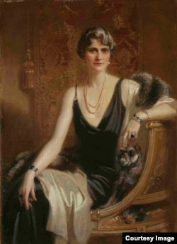 Портрет Марджори Пост работы Фрэнка Солсбери. 1930 год