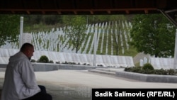 Memorijalni centar žrtvama genocida, u Potočarima, Srebrenica 27. april 2022. godine. 