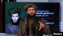 Mullah Mohammad Yaqoob, ministër i Mbrojtjes së talibanëve. 