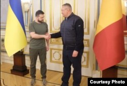 Premierul român, Nicolae Ciucă, primit de președintele ucrainean, Volodimir Zelenski