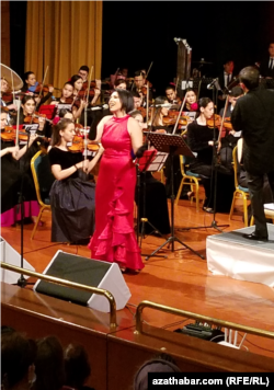 Концерт «Путешествие в мир классики! Латинская Америка» в исполнении Государственного симфонического оркестра Туркменистана. Ашхабад, 23 апреля, 2022