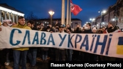 Protesta në Bjellorusi. Fotografi ilustruese. 