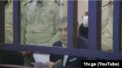 არქივის ფოტო: საქართველოს მესამე პრეზიდენტი მიხეილ სააკაშვილი სასამართლო პროცესზე