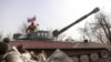Pripadnik oružanih snaga takozvane Luganske Narodne Republike na istoku Ukrajine, 29. mart 2022.