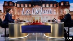 Macron i Le Pen u televizijskoj debati