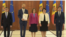 Natalia Gavrilița, Maia Sandu, Nicu Popescu, ambasadorul UE la Chișinău, Janis Mazeiks, președintele Parlamentului, Igor Grosu, Chișinău, 22 aprilie 2022